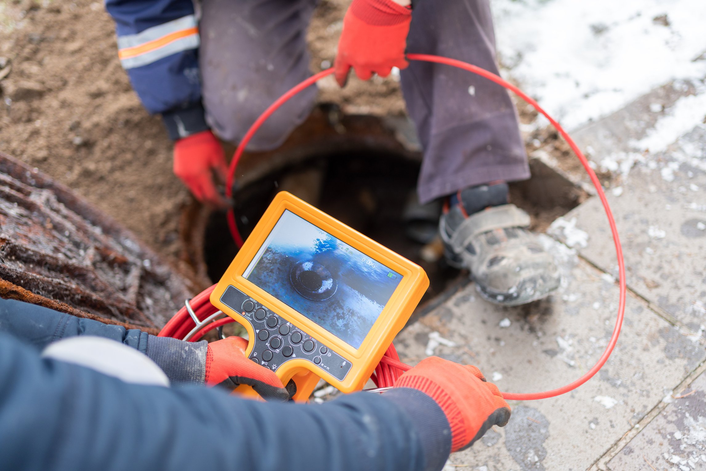 Sewer Inspection With Camera